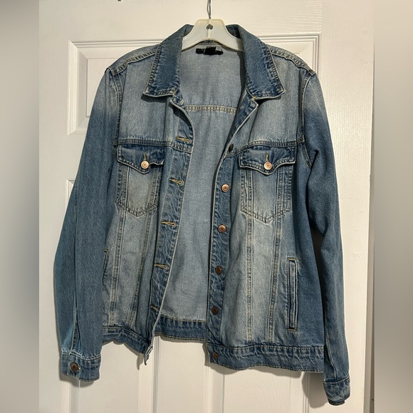 Jean Jacket “Thanks for Nothing” (L) - Picture 2 of 3